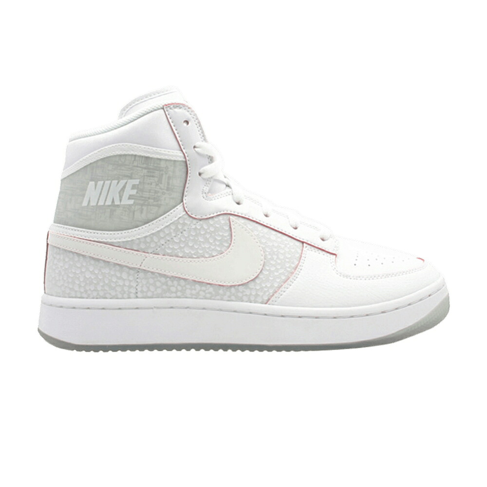 ナイキ スカイ ハイ プレミアム 白色 ホワイト 'WII PACK' スニーカー メンズ NIKE SKY FORCE HIGH PREMIUM / WHITE WHITE MTLLC SLVR DRK RD|スニケス
