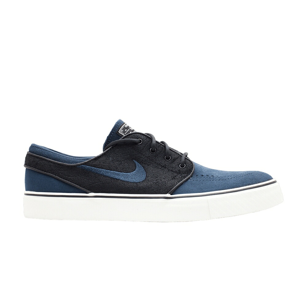 ナイキ ズーム エスビー 黒色 ブラック ディープ スニーカー メンズ NIKE ZOOM STEFAN JANOSKI SB / BLACK DEEP OCEAN SWAN