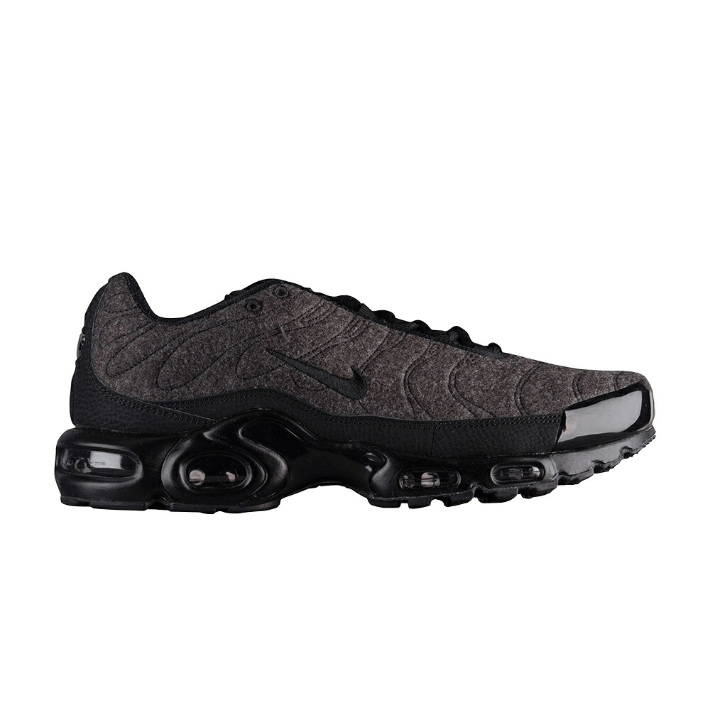 ナイキ マックス 灰色 グレー 黒色 ブラック エアマックスプラス 'QUILTED' スニーカー メンズ NIKE AIR MAX PLUS / GREY BLACK ANTHRACITE
