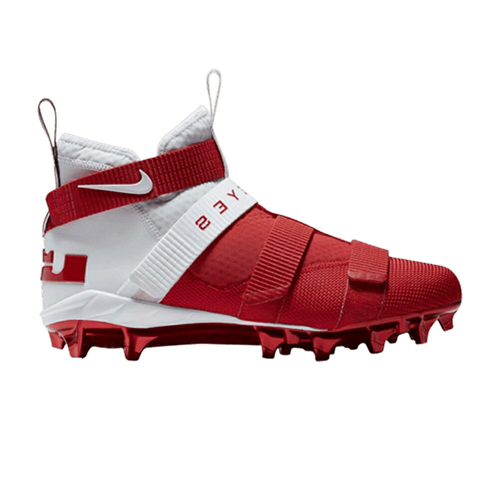ナイキ レブロン ソルジャー 白色 ホワイト 赤 レッド 'オハイオステイト' ベビー NIKE LEBRON SOLDIER 11 TD 'OHIO STATE' CLEAT / WHITE UNIVERSITY RED