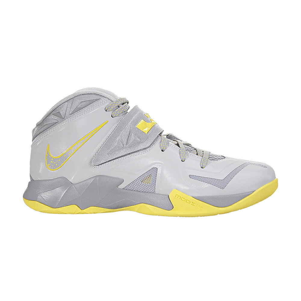 ナイキ レブロン ズーム ピュア プラチナム 灰色 グレー 'SONIC YELLOW' スニーカー メンズ NIKE LEBRON ZOOM SOLIDER 7 / PURE PLATINUM WOLF GREY SONIC