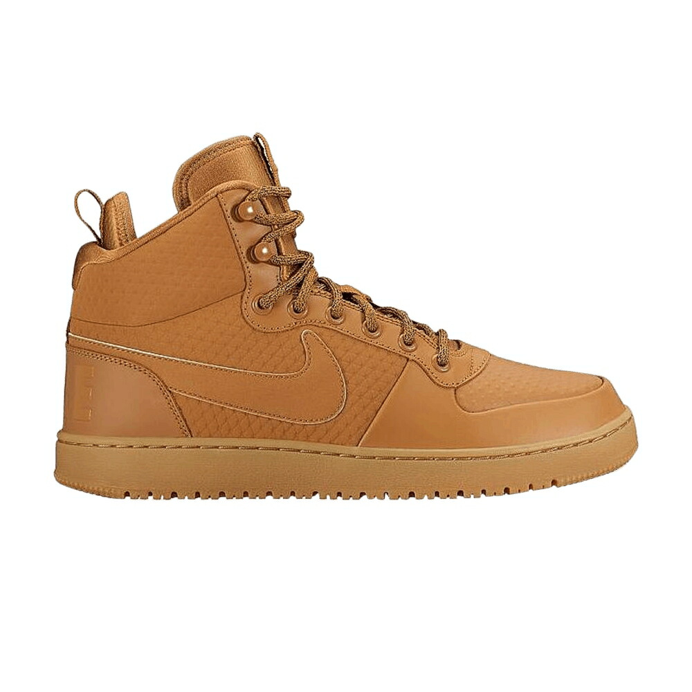 ナイキ コート ミッド ウィンター ウィート 黒色 ブラック コートバーロウ スニーカー メンズ NIKE COURT BOROUGH MID WINTER / WHEAT WHEAT BLACK GUM LIGHT