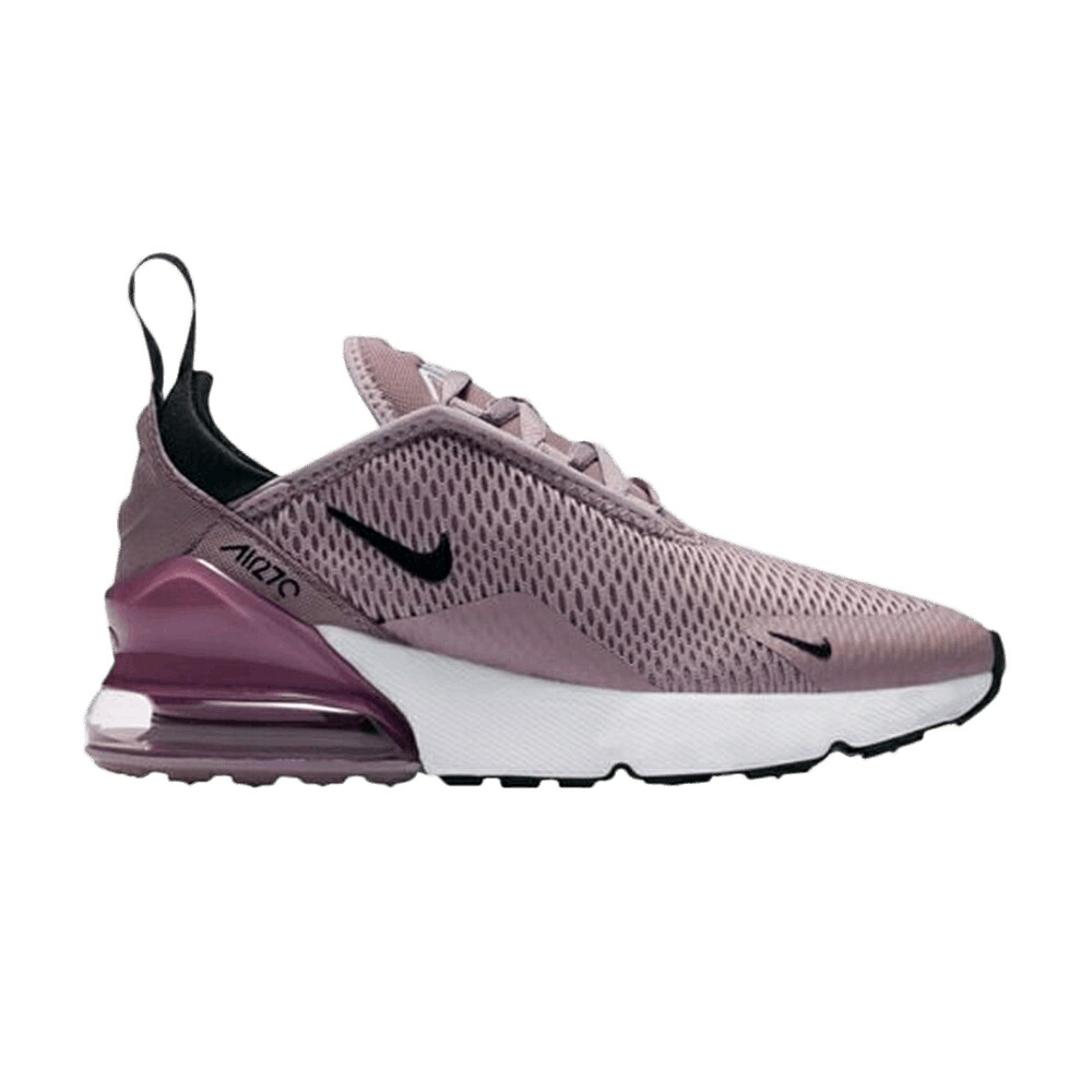 ナイキ マックス ローズ 黒色 ブラック 白色 ホワイト エアマックス 'ELEMENTAL ROSE' ジュニア キッズ NIKE AIR MAX 270 GS / ELEMENTAL ROSE BLACK WHITE ベビー マタニティ スニーカー｜スニケス
