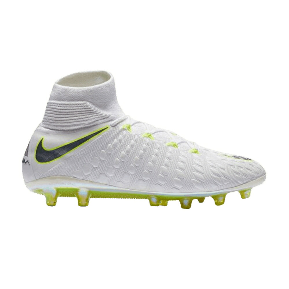 ナイキ エリート プロ サッカー 白色 ホワイト クール 灰色 グレー スニーカー メンズ NIKE PHANTOM 3 ELITE AG PRO SOCCER CLEAT / WHITE METALLIC COOL GREY VOLT|スニケス