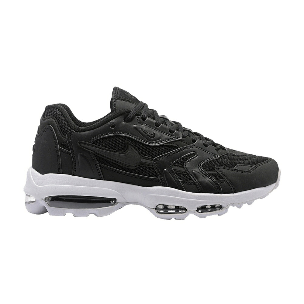 ナイキ マックス 黒色 ブラック エアマックス 'BLACK' スニーカー メンズ NIKE AIR MAX 96 II XX QS / BLACK BLACK｜スニケス