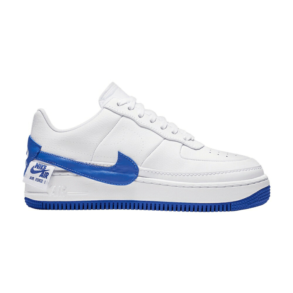 ナイキ 白色 ホワイト ゲーム エアフォース ゲームロイヤル 青 ブルー ゲームロイヤル ブルー スニーカー レディース NIKE WMNS AIR FORCE 1 JESTER GAME ROYAL / WHITE GAME ROYAL