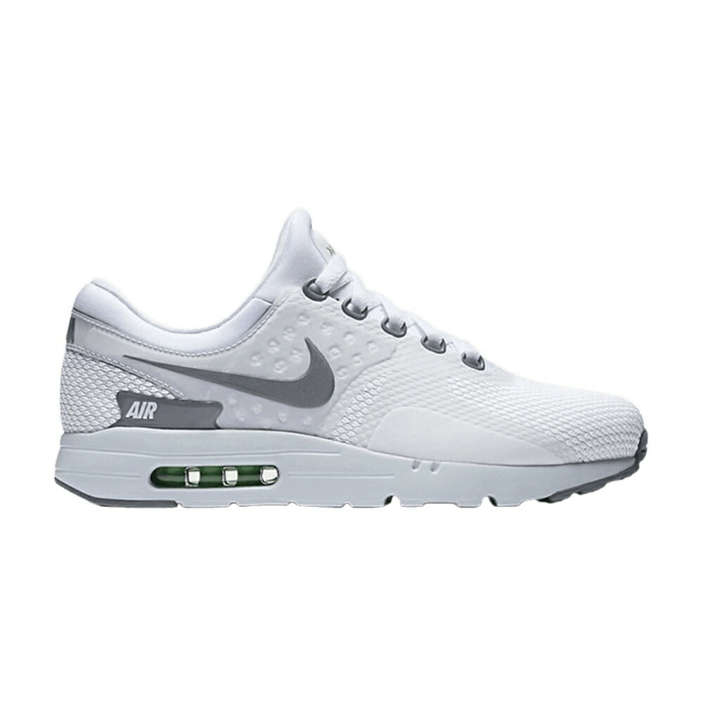 ナイキ マックス ゼロ 白色 ホワイト ピュア プラチナム エアマックス スニーカー メンズ NIKE AIR MAX ZERO ESSENTIAL / WHITE PURE PLATINUM ELECTRO