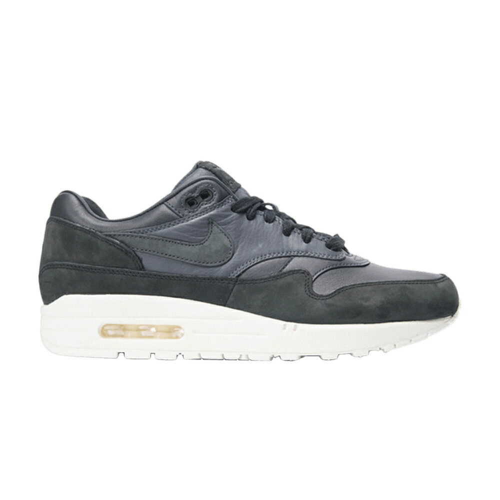 ナイキ マックス 黒いこと 黒いこと 薄墨色 薄墨色 エア湖マックス \u0027BLACK ANTHRACITE\u0027 スニーカー メンズ NIKE NIKELAB AIR MAX 1 PINNACLE / BLACK ANTHRACITE DARK GREY SAIL