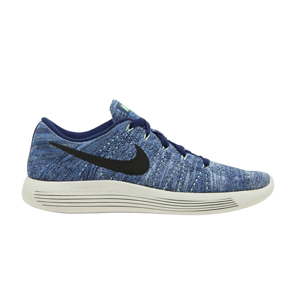 ナイキ フライニット 青色 ブルー 白色 ホワイト スニーカー メンズ NIKE LUNAREPIC LOW FLYKNIT / BLUE WHITE