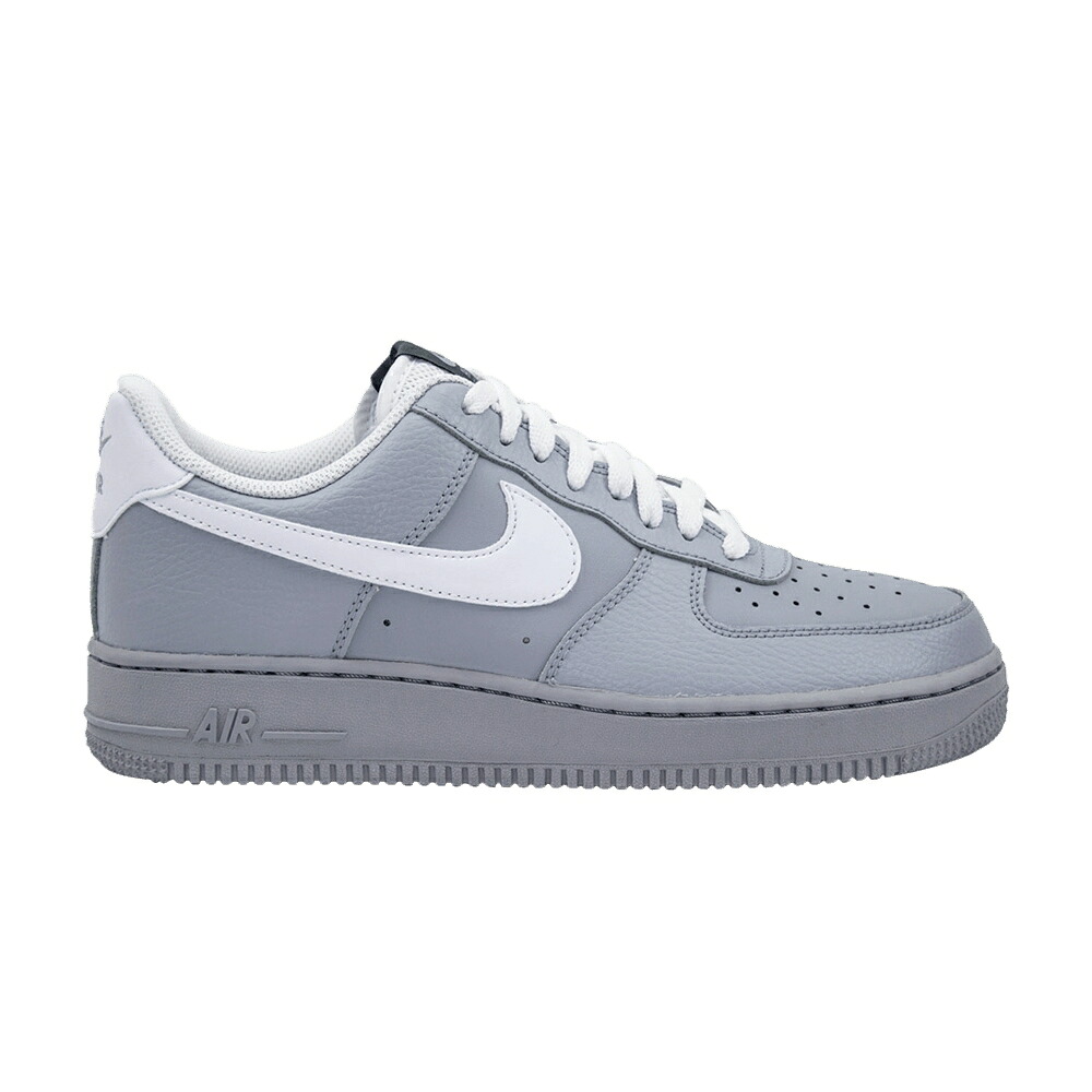 ナイキ 薄墨色 薄墨色 白いこと 白いこと 空軍 \u002707 \u0027WOLF GREY\u0027 スニーカー メンズ NIKE AIR FORCE 1 / WOLF GREY WHITE DARK GREY