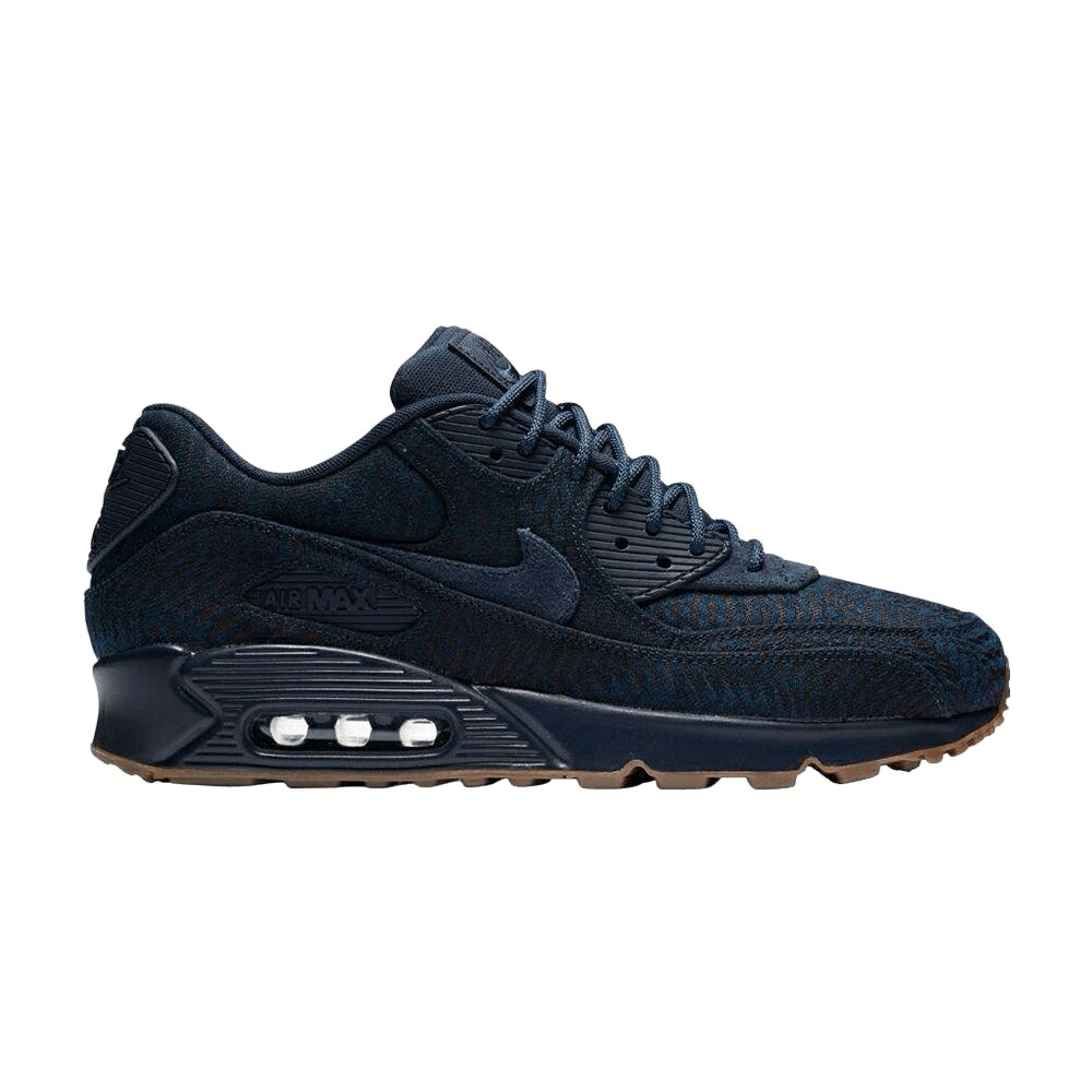 ナイキ マックス プレミアム 藍色 インディゴ 紺色 ネイビー エアマックス 'INDIGO' スニーカー メンズ NIKE AIR MAX 90 PREMIUM JACQUARD / INDIGO OBSIDIAN ARMORY NAVY