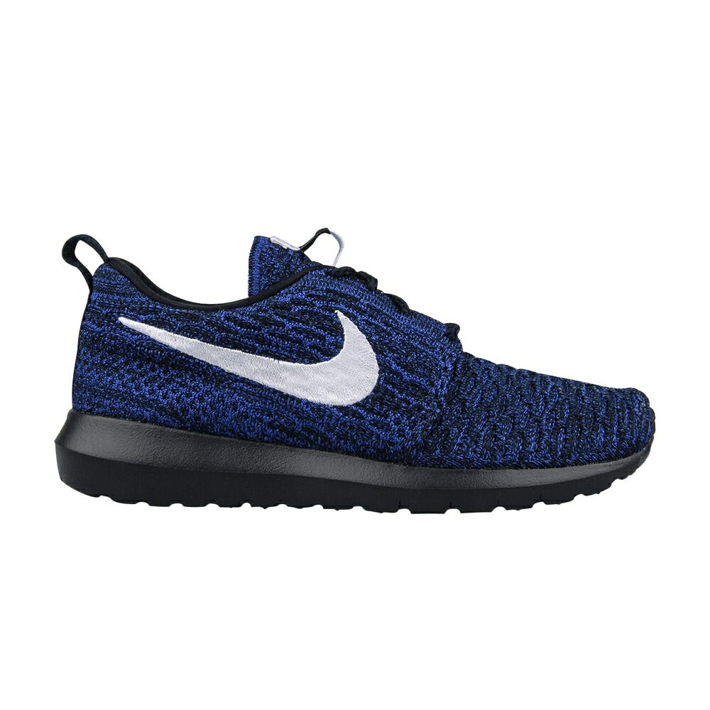 ナイキ フライニット 白色 ホワイト 青色 ブルー ローシワン 'DARK OBSIDIAN' スニーカー レディース NIKE WMNS ROSHE ONE NM FLYKNIT / DARK OBSIDIAN WHITE RACER BLUE