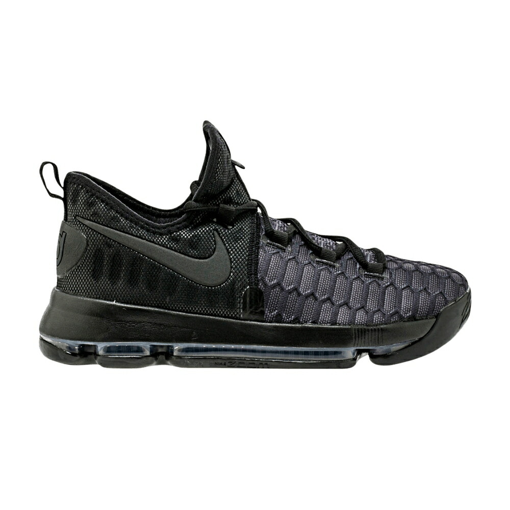 ナイキ 黒いこと 黒いこと \u0027BLACK SPACE\u0027 お坊っちゃん キッズ NIKE KD 9 GS / BLACK BLACK ANTHRACITE もの言う花 マタニティ スニーカー