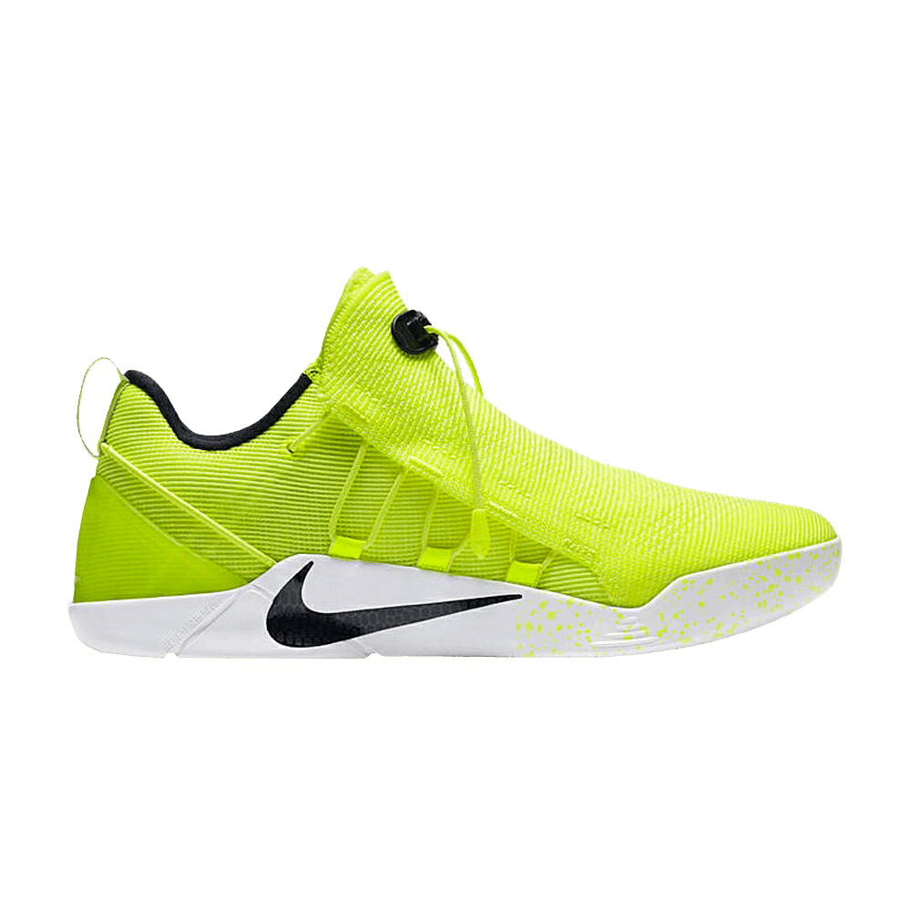 ナイキ コービー 白いこと 白いこと 黒いこと 黒いこと A.D. \u0027VOLT\u0027 スニーカー メンズ NIKE KOBE NXT / VOLT WHITE BLACK