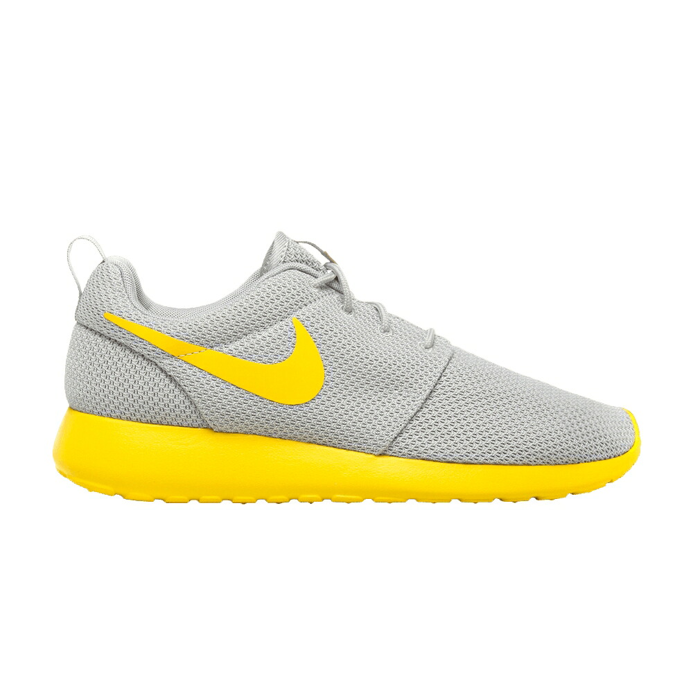 ナイキ ラン 灰色 グレー スピード 黄色 イエロー スニーカー メンズ NIKE ROSHE RUN / WOLF GREY SPEED YELLOW｜スニケス 51,300円