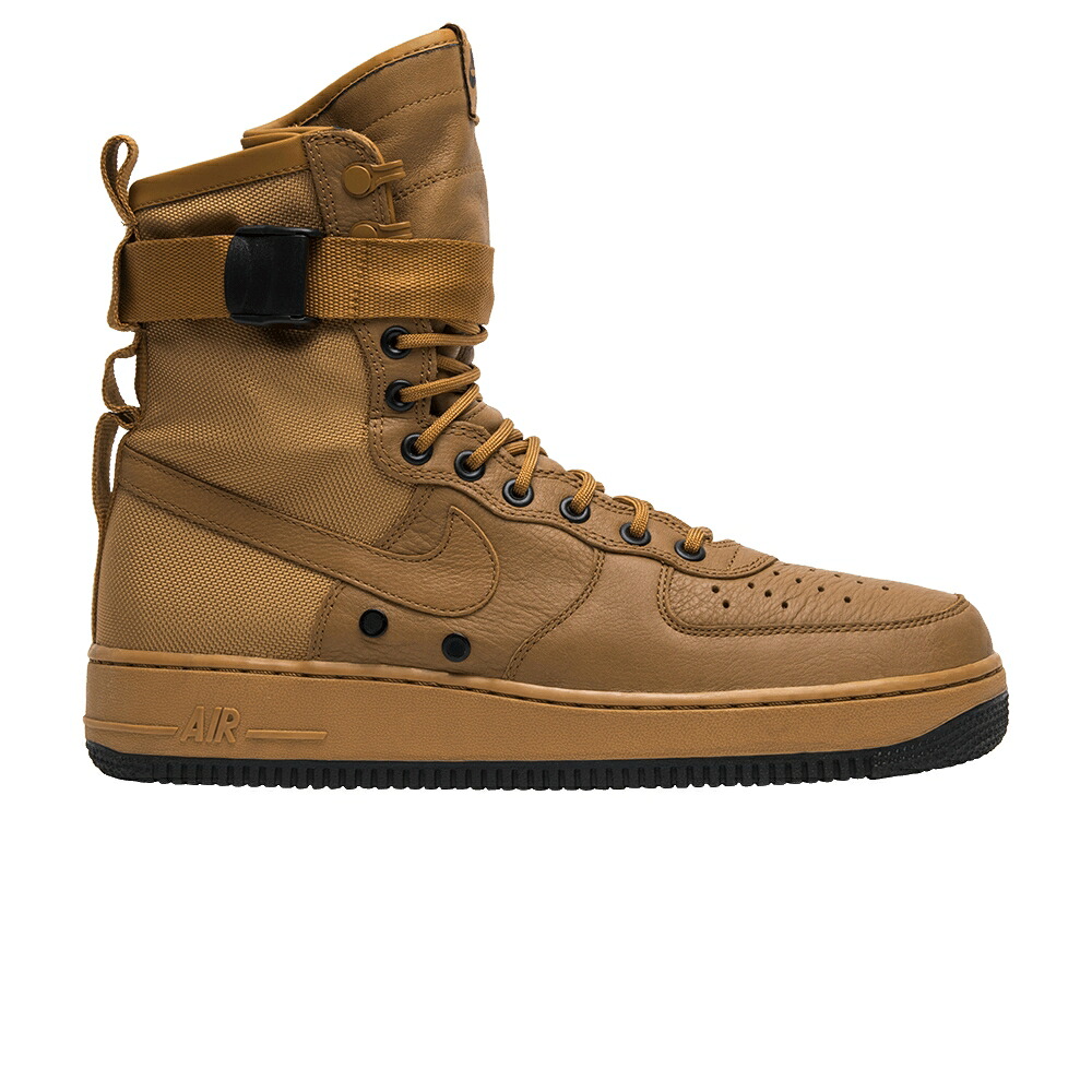 ナイキ ハイ 黒色 ブラック エアフォース 'DESERT OCHRE' スニーカー レディース NIKE WMNS SF AIR FORCE 1 HIGH / DESERT OCHRE DESERT OCHRE BLACK