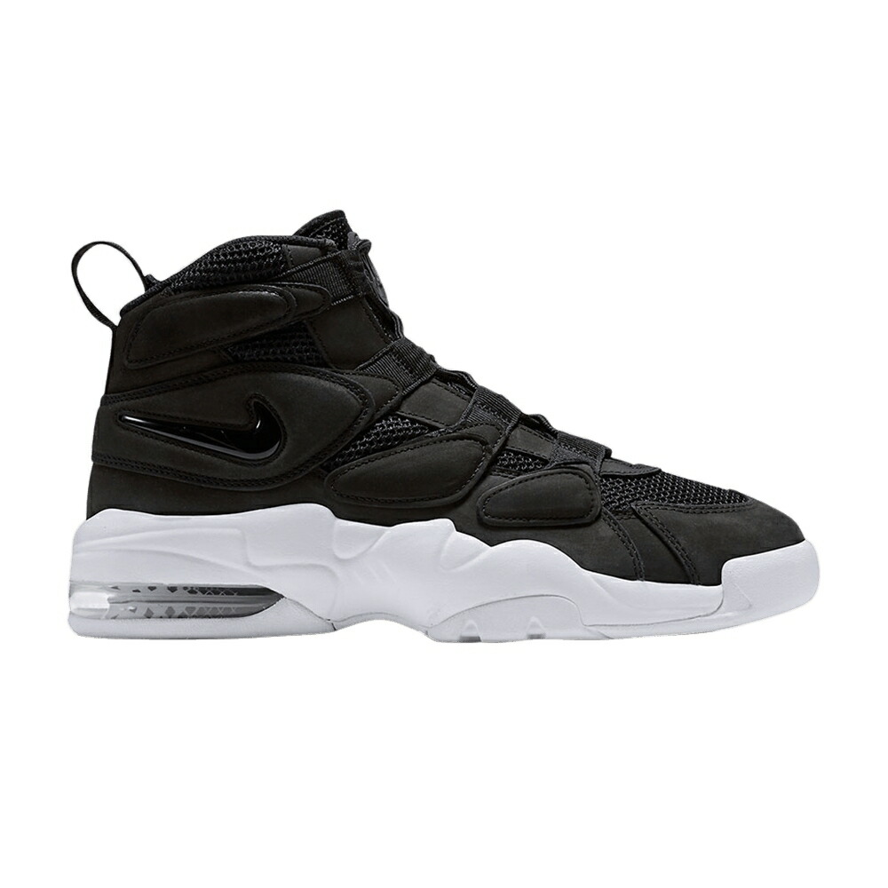 ナイキ マックス アップテンポ 黒色 ブラック 白色 ホワイト エアマックス 'BLACK' スニーカー メンズ NIKE AIR MAX UPTEMPO 2 / BLACK WHITE