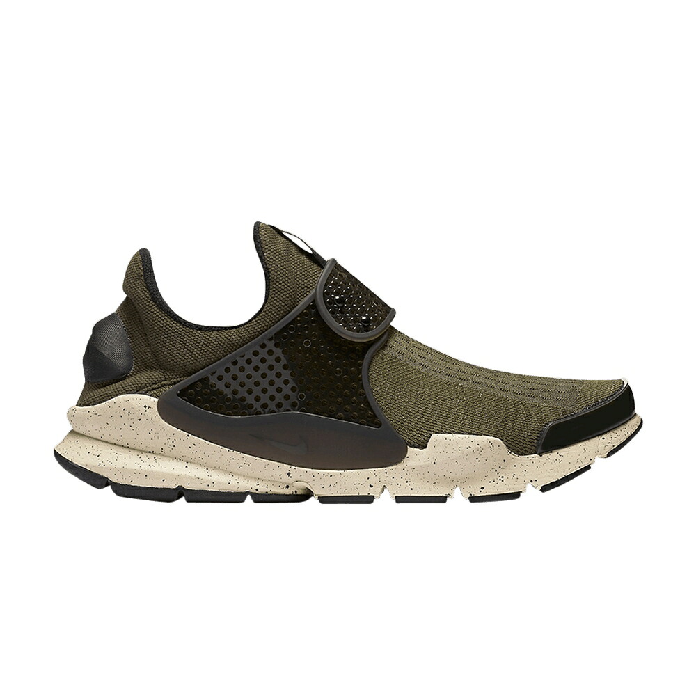 ナイキ ダート カーゴ カーキ 黒色 ブラック 'CARGO KHAKI' スニーカー メンズ NIKE SOCK DART / CARGO KHAKI BLACK RATTAN｜スニケス