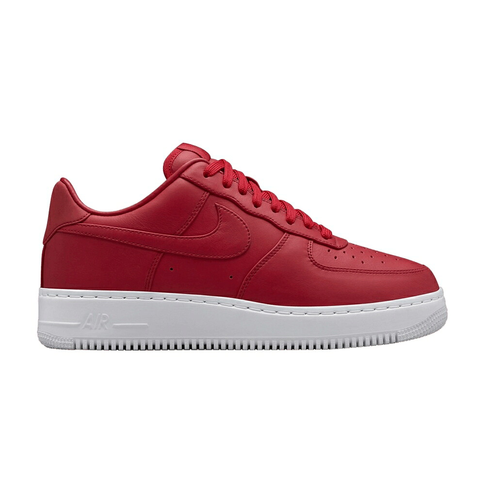 ナイキ 赤 レッド 白色 ホワイト エアフォース スニーカー メンズ NIKE NIKELAB AIR FORCE 1 LOW / GYM RED WHITE GYM RED