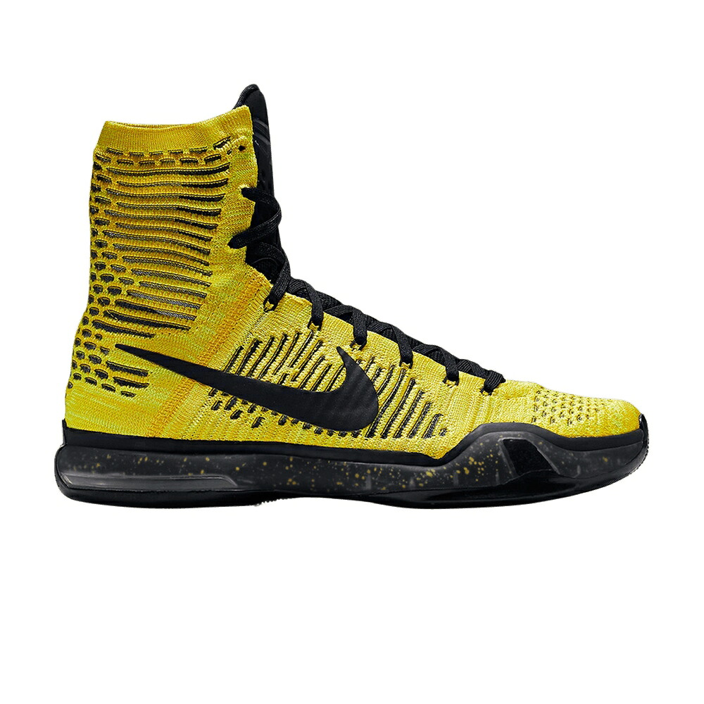 ナイキ コービー エリート 黄色 イエロー 黒色 ブラック 'OPENING NIGHT' スニーカー メンズ NIKE KOBE 10 ELITE / TOUR YELLOW VOLT BLACK