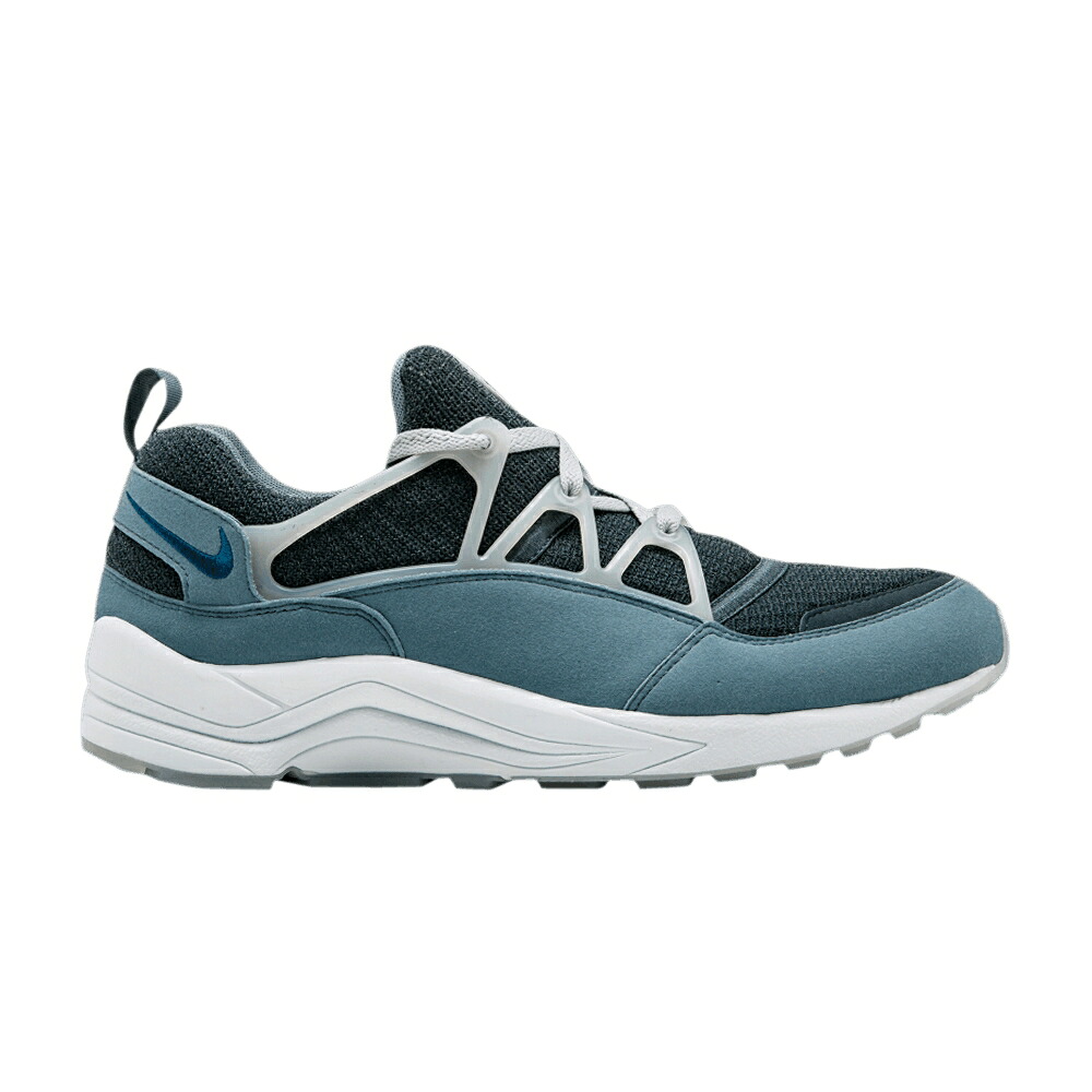 ナイキ ハラチ クラシック チャコール 青色 ブルー スニーカー メンズ NIKE AIR HUARACHE LIGHT / CLASSIC CHARCOAL BLUE FORCE WOLF｜スニケス