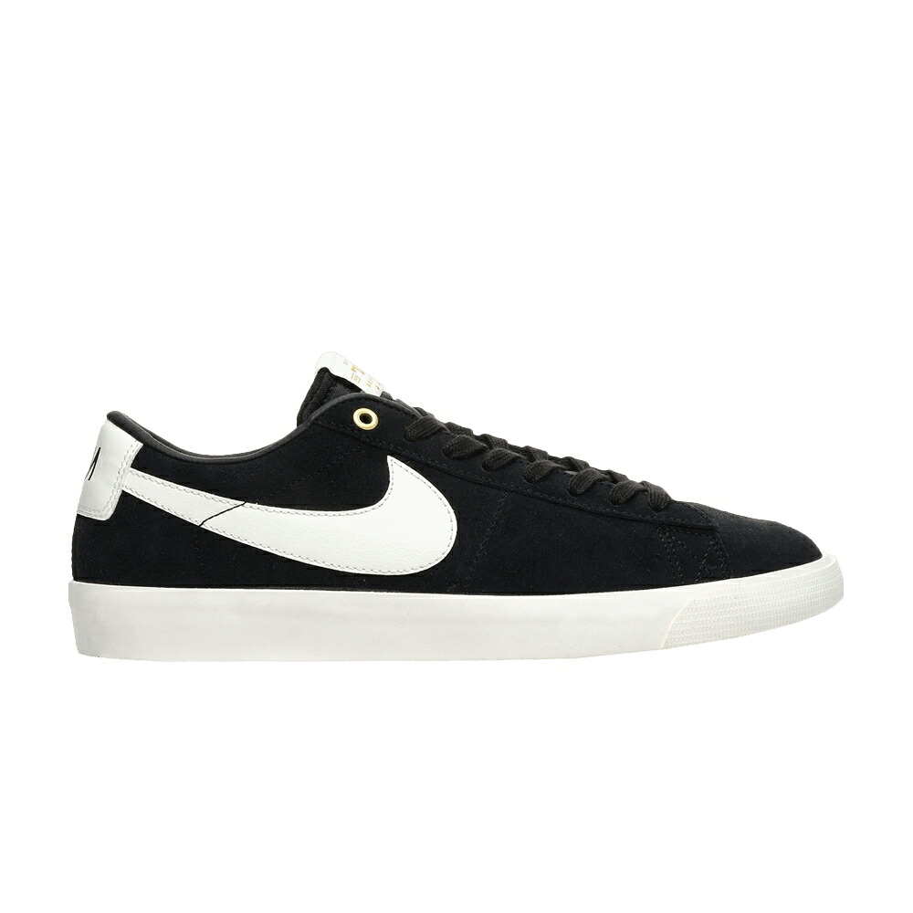 ナイキ エスビー ブレイザー 黒色 ブラック 'BLACK SAIL' スニーカー メンズ NIKE SB BLAZER LOW GT / BLACK SAIL｜スニケス