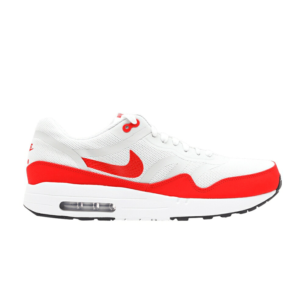 ナイキ マックス プレミアム 白色 ホワイト 赤 レッド 灰色 グレー エアマックス 'CHALLENGE RED' スニーカー メンズ NIKE AIR MAX 1 PREMIUM TAPE QS / WHITE CHALLENGE RED NEUTRAL GREY|スニケス