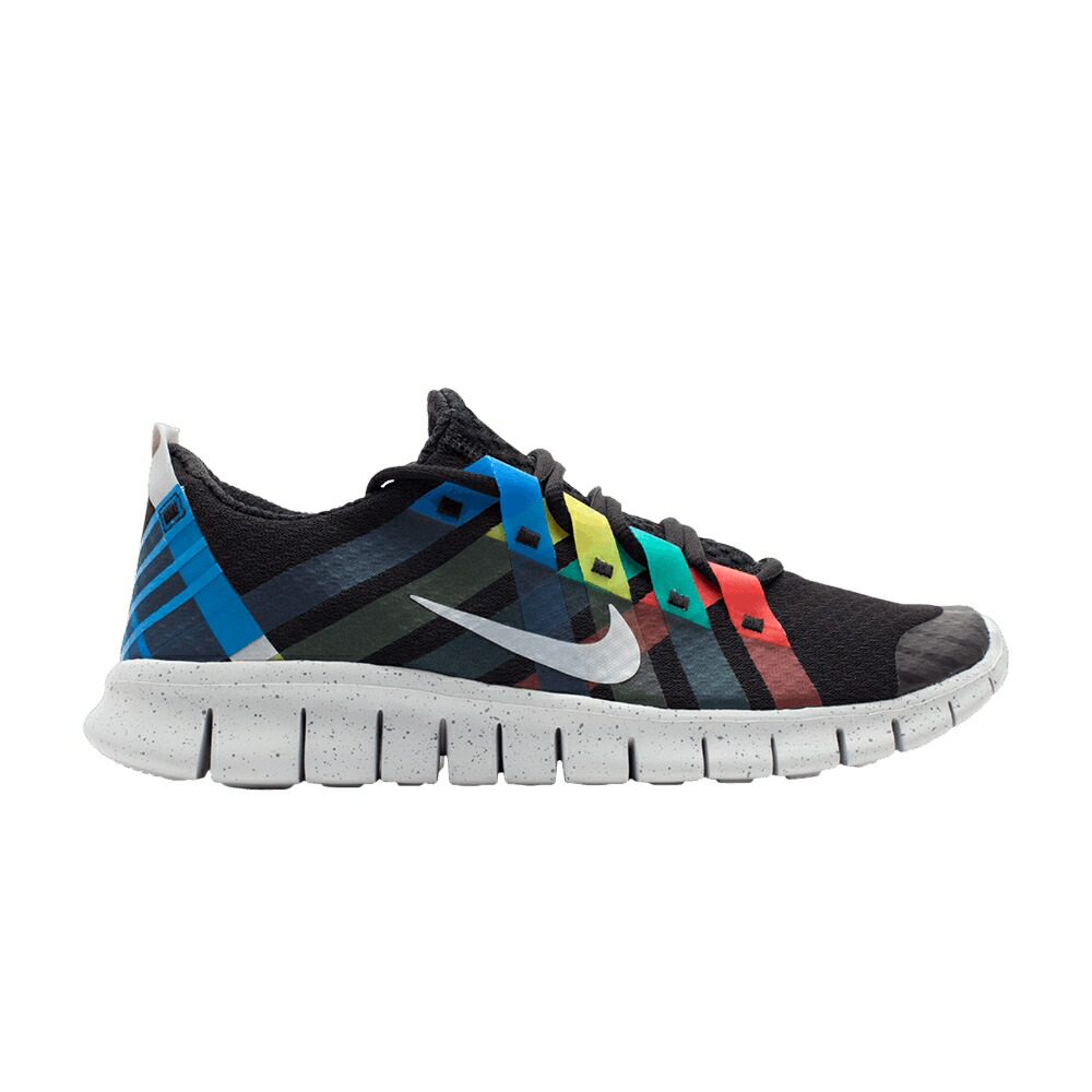 ナイキ フリー 黒色 ブラック 紫 パープル + OLYMPIC スニーカー メンズ NIKE FREE POWERLINES NRG / BLACK MTLC PLATNIUM CRT PURPLE