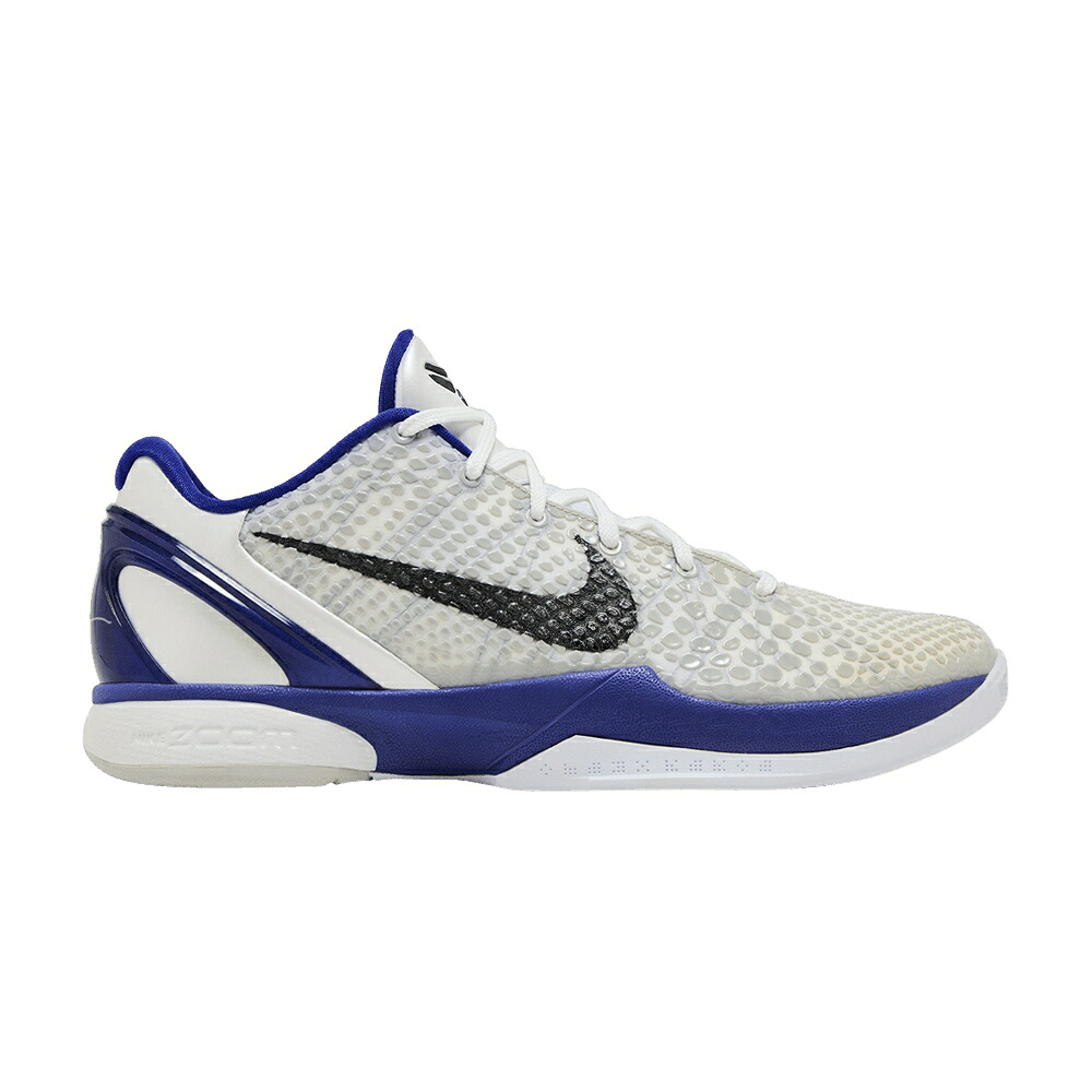 ナイキ ズーム コービー 白色 ホワイト 黒色 ブラック 灰色 グレー コンコルド コンコード 'CONCORD' スニーカー メンズ NIKE ZOOM KOBE 6 / WHITE BLACK NEUTRAL GREY CONCORD