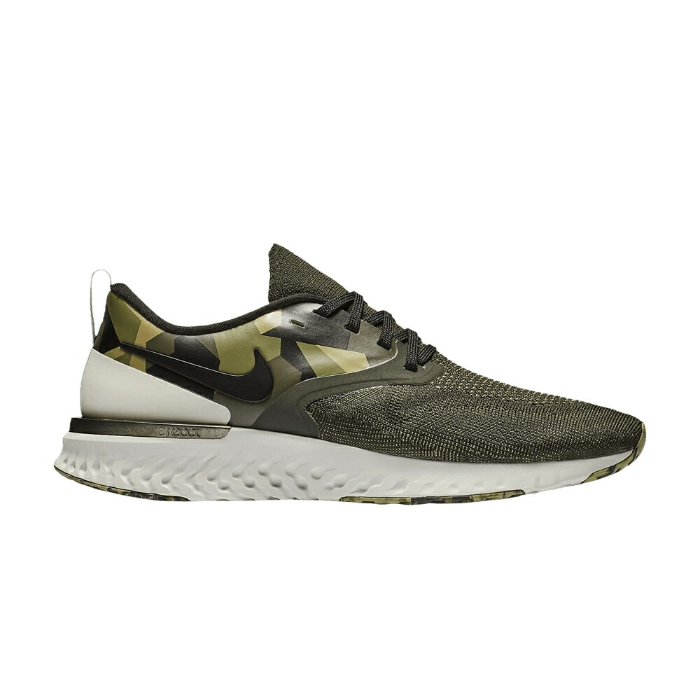 ナイキ リアクト フライニット オリーブ 黒色 ブラック 'SEQUOIA' スニーカー メンズ NIKE ODYSSEY REACT FLYKNIT 2 / SEQUOIA NEUTRAL OLIVE BLACK 33,215円