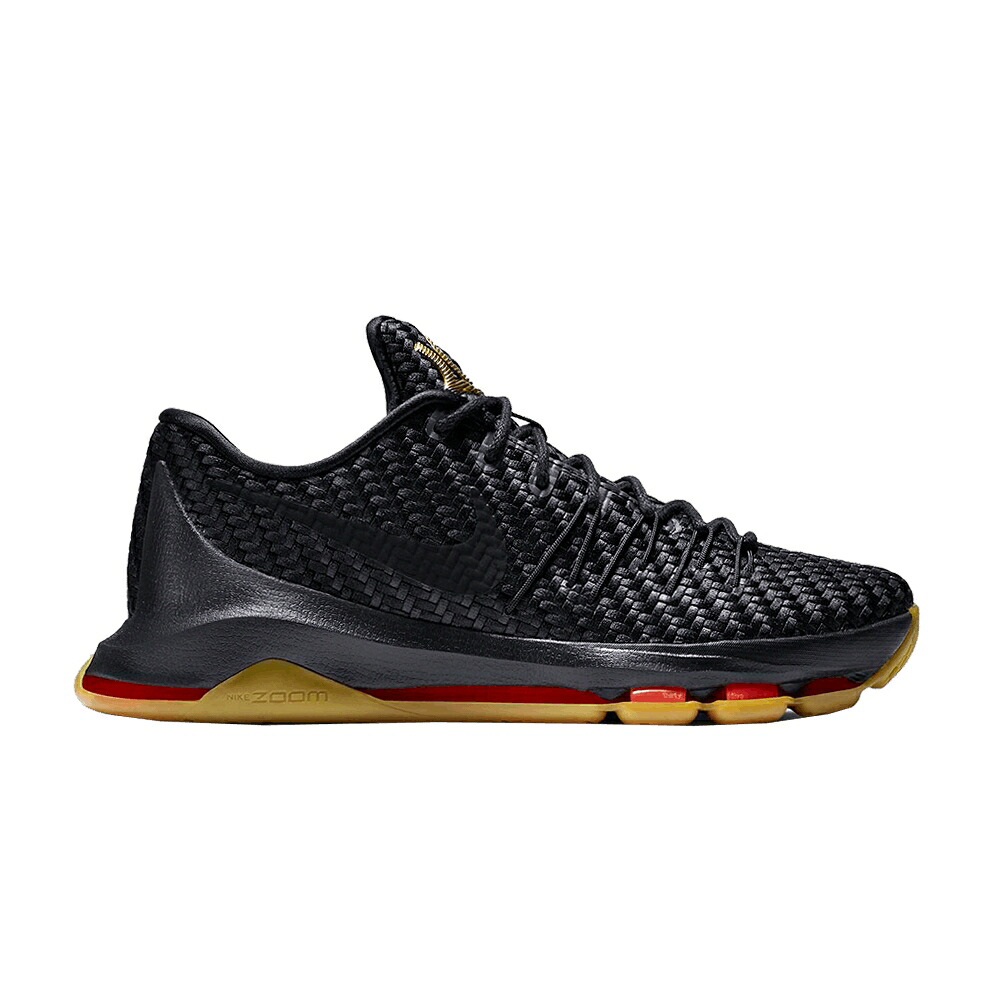 ナイキ 黒いこと 黒いこと ゴールド レーザ \u0027BLACK GOLD\u0027 スニーカー メンズ NIKE KD 8 EXT / BLACK METALLIC GOLD LASER