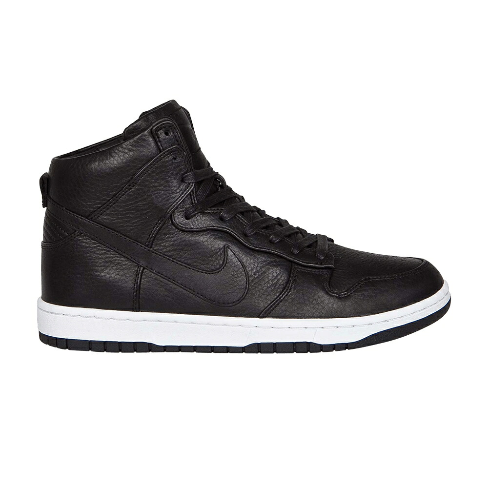 ナイキ ダンク ハイ 黒色 ブラック 'BLACK' スニーカー メンズ NIKE NIKELAB DUNK LUX HIGH / BLACK BLACK