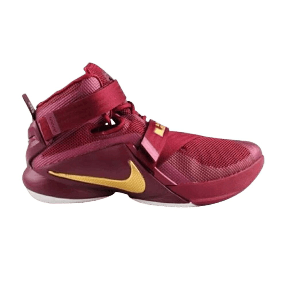 ナイキ レブロン ソルジャー プレミアム ディープ ゴールド スニーカー メンズ NIKE LEBRON SOLDIER 9 PREMIUM / DEEP GARNET METALLIC GOLD