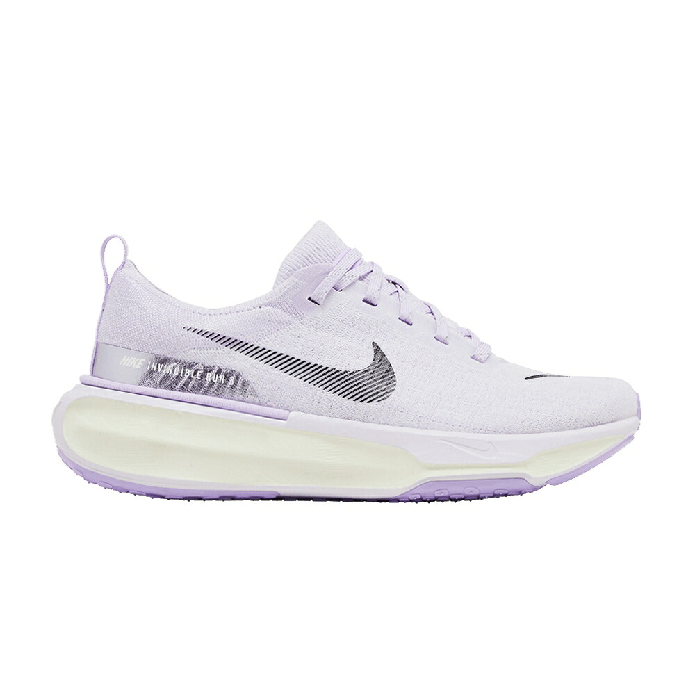ナイキ \u0027BARELY BLACK\u0027 スニーカー レディース NIKE WMNS ZOOMX INVINCIBLE 3 GRAPE / BARELY GRAPE LILAC BLOOM SAIL
