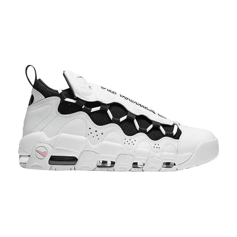 ナイキ 白いこと 白いこと 黒いこと 黒いこと エアモアマネー \u0027PIGGY BANK\u0027 スニーカー メンズ NIKE AIR MORE MONEY / WHITE BLACK CORAL CHALK WHITE