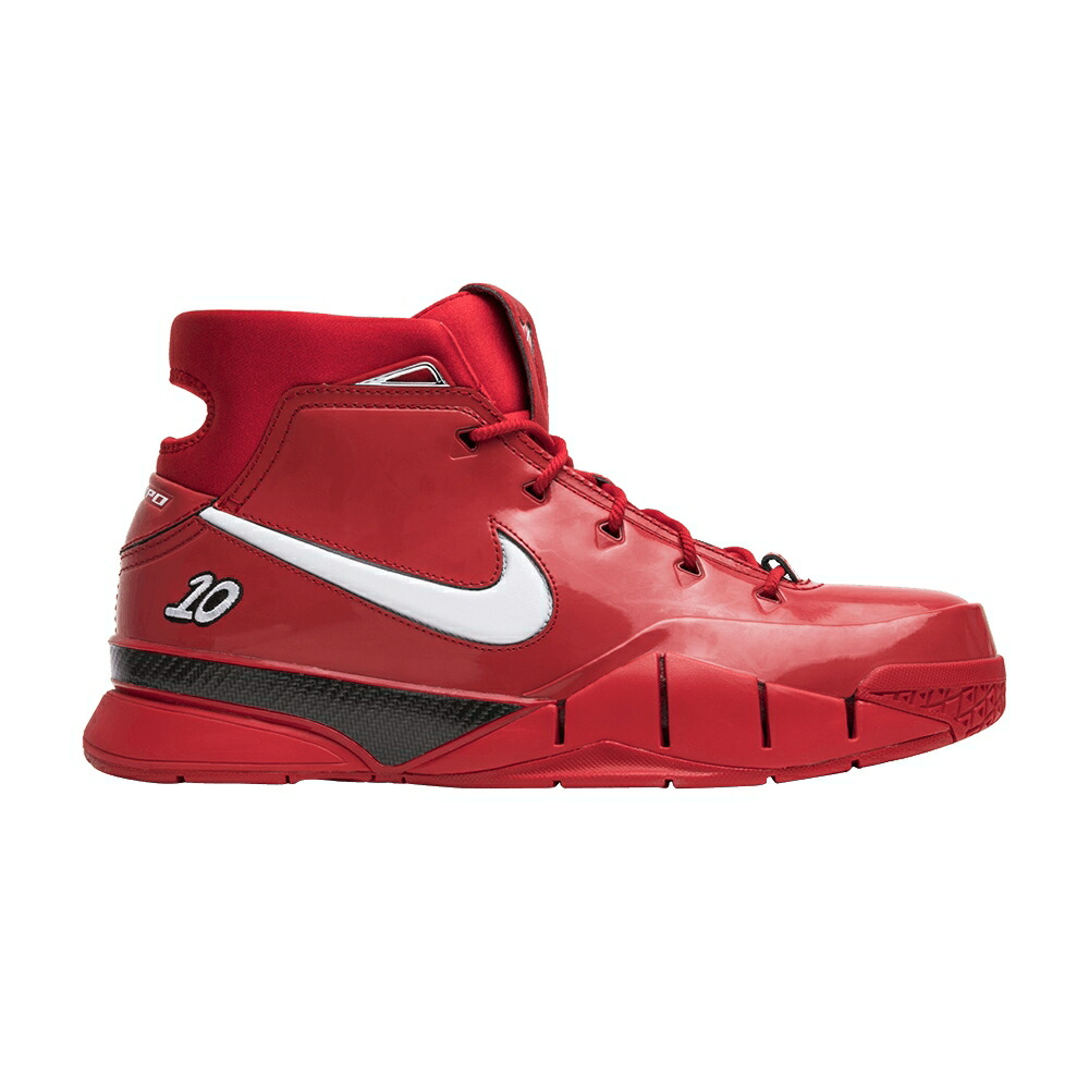 ナイキ ズーム コービー プロトロ 赤 レッド 白色 ホワイト 黒色 ブラック 'DEMAR DEROZAN' スニーカー メンズ NIKE ZOOM KOBE 1 PROTRO PE / UNIVERSITY RED WHITE BLACK