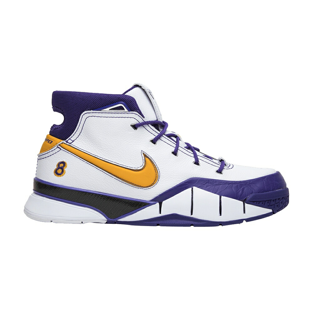 ナイキ ズーム コービー プロトロ 白色 ホワイト 紫 パープル 'FINAL SECONDS' スニーカー メンズ NIKE ZOOM KOBE 1 PROTRO / WHITE DEL SOL VARSITY PURPLE