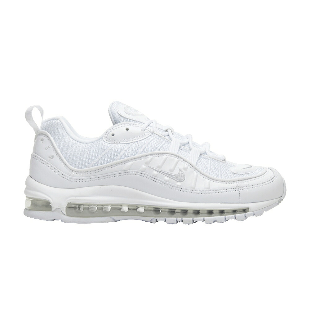 ナイキ マックス 白色 ホワイト ピュア プラチナム エアマックス 'WHITE PLATINUM' スニーカー メンズ NIKE AIR MAX 98 / WHITE PURE PLATINUM REFLECT