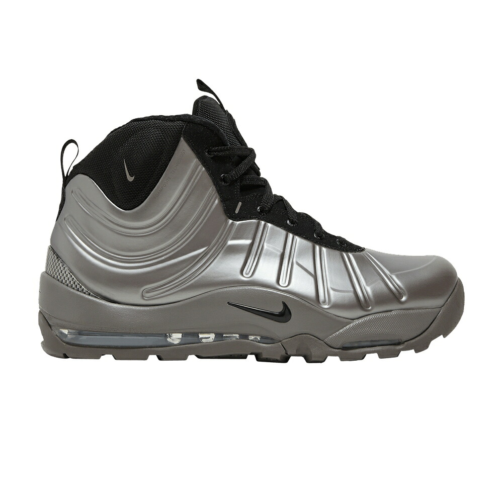 ナイキ 黒いこと 黒いこと \u0027METALLIC PEWTER\u0027 スニーカー メンズ NIKE AIR BAKIN POSIT / METALLIC PEWTER BLACK FLAT
