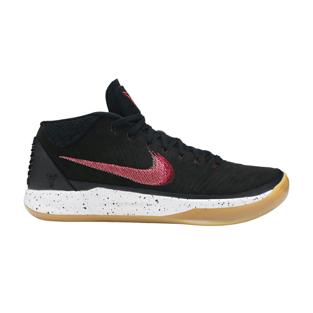 ナイキ コービー ミッド 黒色 ブラック A.D. BLACK GUM スニーカー メンズ NIKE KOBE MID / BLACK SAIL GUM