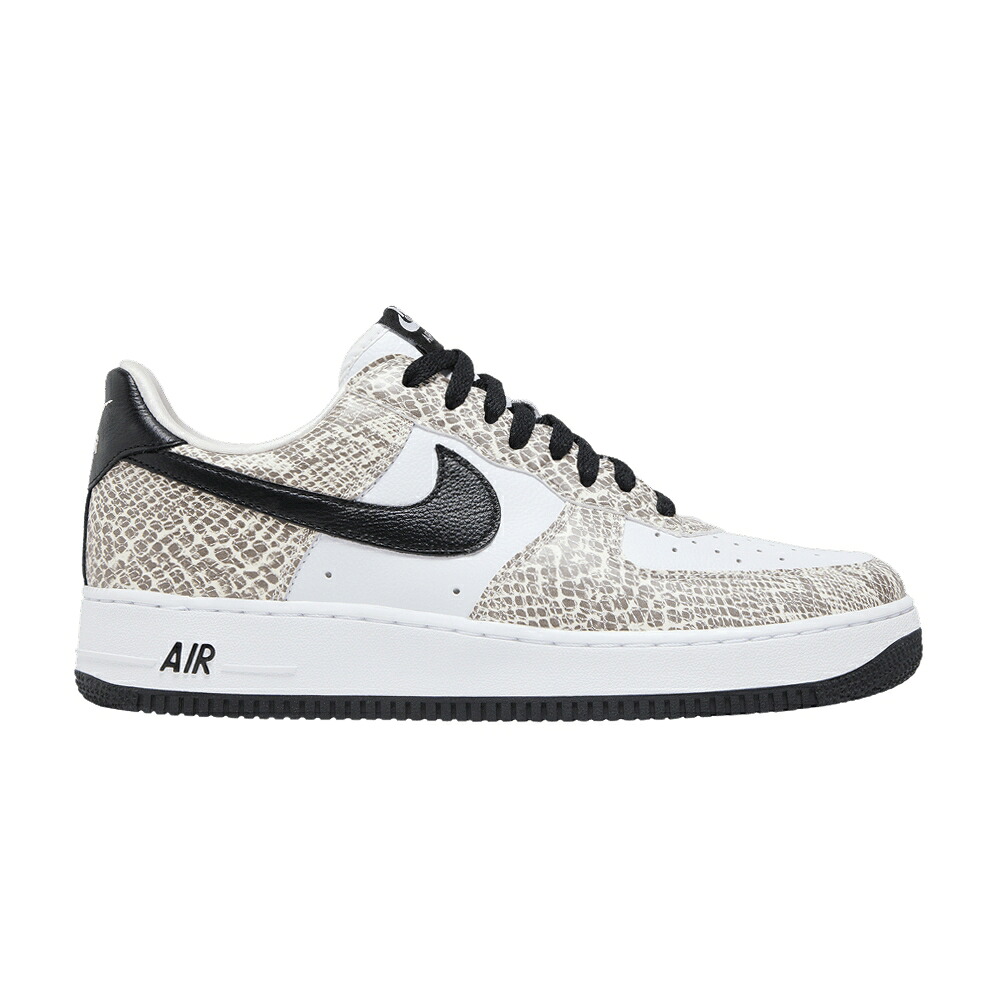 ナイキ 白いこと 白いこと 黒いこと 黒いこと 空軍 \u0027COCOA SNAKE\u0027 スニーカー メンズ NIKE AIR FORCE 1 LOW 2018 / TRUE WHITE BLACK COCOA