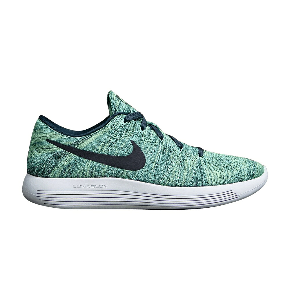 ナイキ フライニット 黒色 ブラック 緑 グリーン 'SEAWEED' スニーカー メンズ NIKE LUNAREPIC LOW FLYKNIT / SEAWEED BLACK GHOST GREEN｜スニケス