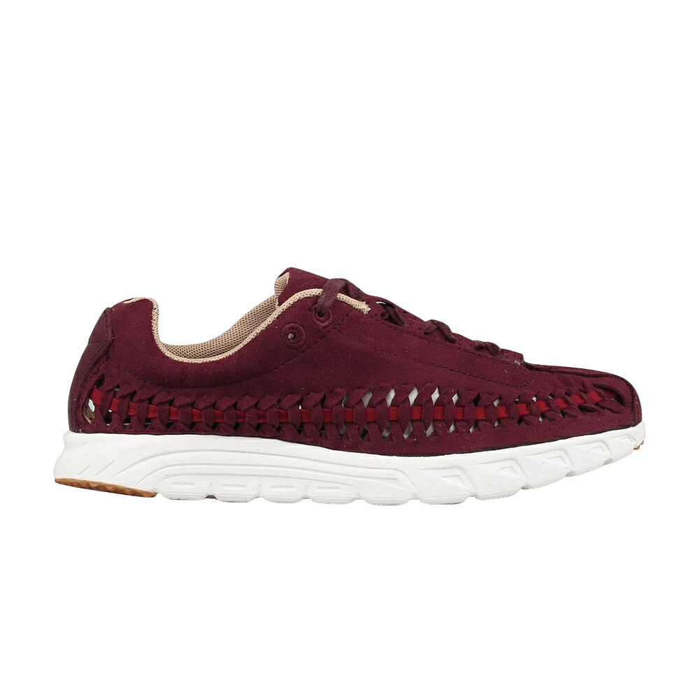 ナイキ ウーブン ナイト爵 マルーン 赤 赤いこと \u0027NIGHT MAROON\u0027 スニーカー レディース NIKE WMNS MAYFLY WOVEN / NIGHT MAROON NOBLE RED ELM