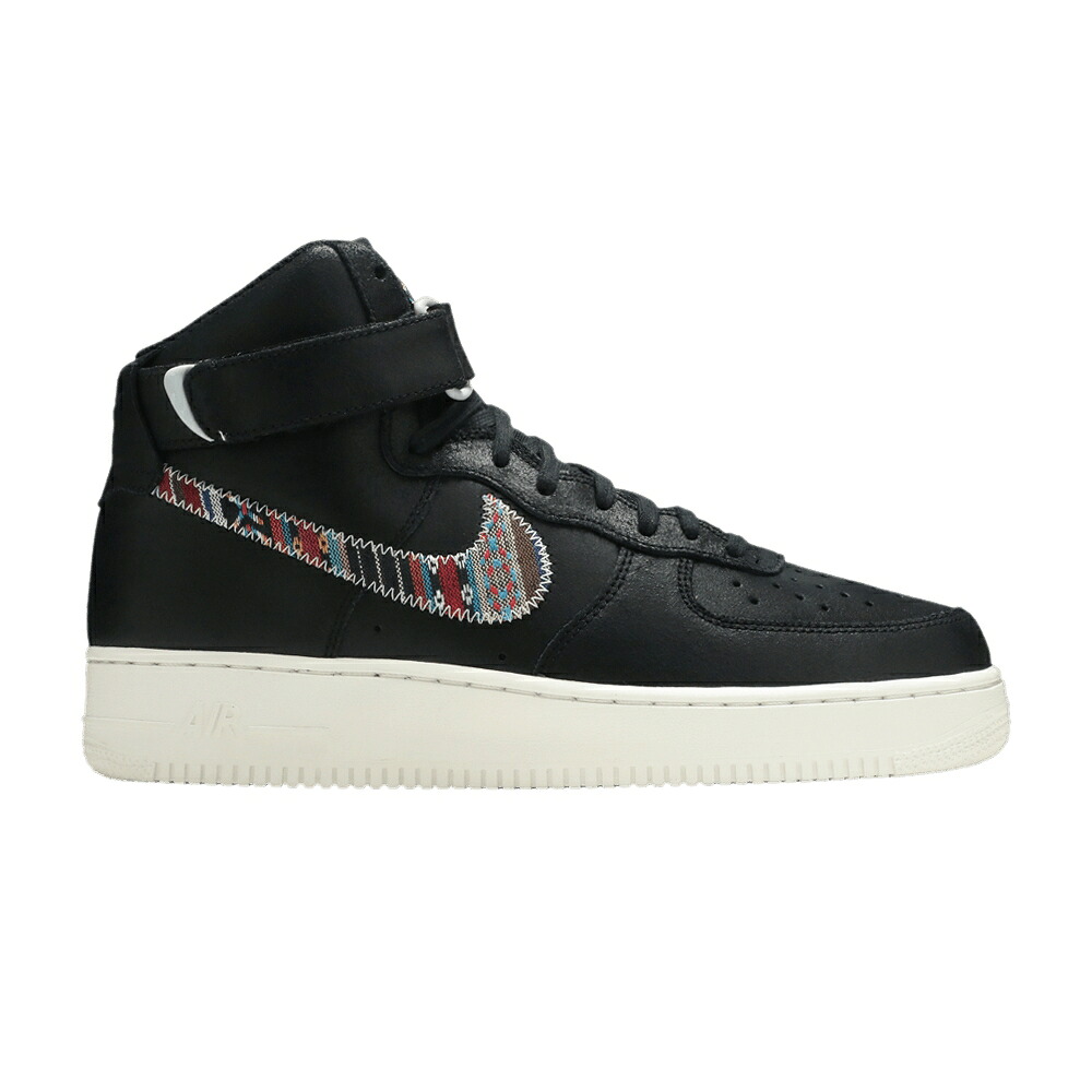ナイキ ハイ 黒色 ブラック 白色 ホワイト エアフォース '07 'AFRO PUNK' スニーカー メンズ NIKE AIR FORCE 1 HIGH LV8 / BLACK BLACK SUMMIT WHITE
