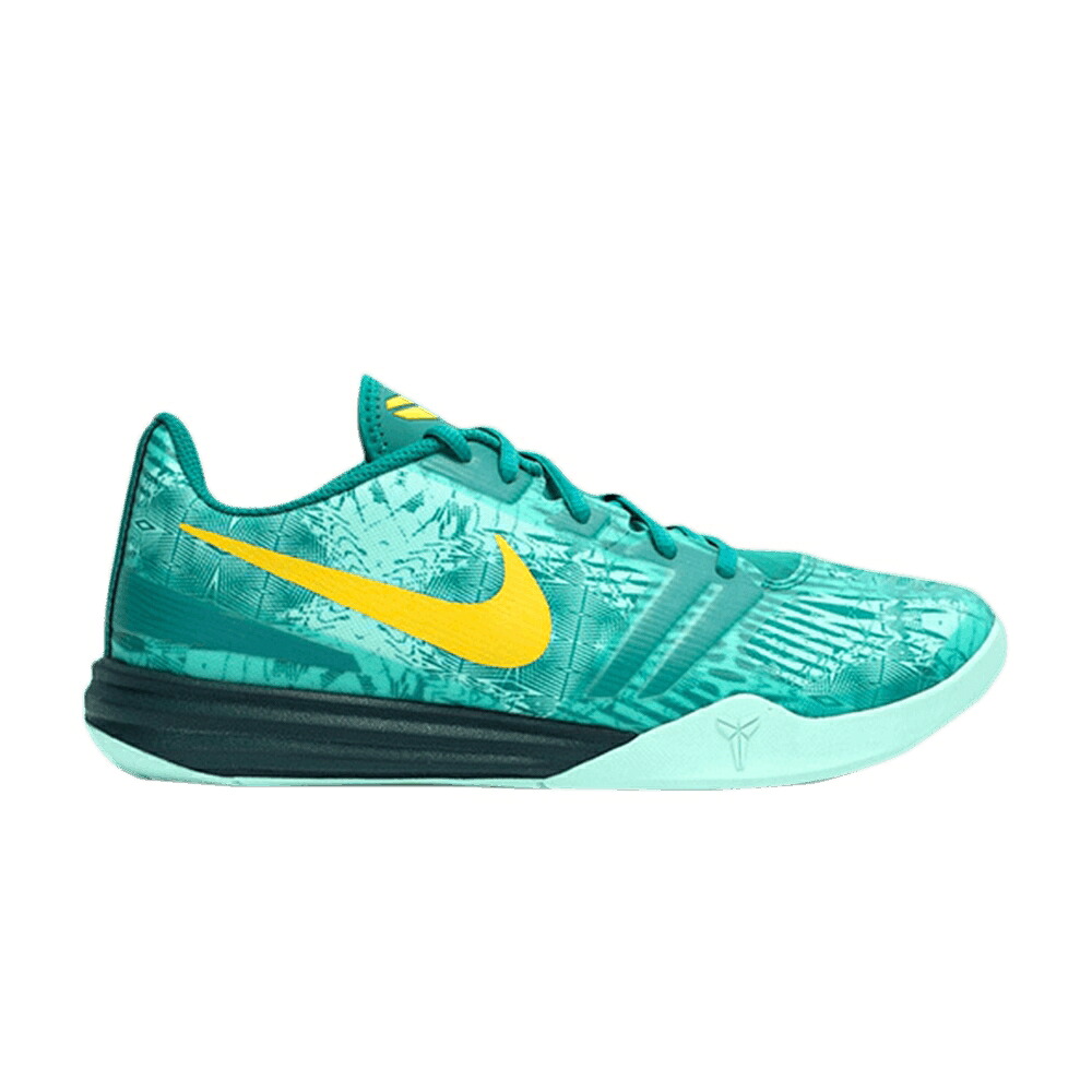ナイキ コービー スニーカー メンズ NIKE KOBE MENTALITY / ARTSN TL TR YLLW RDNT EMRLD LT