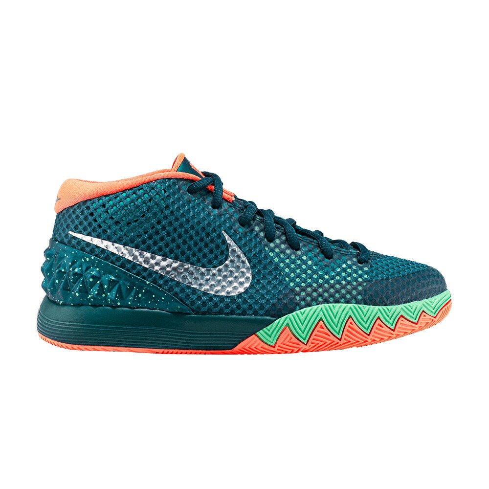 ナイキ カイリー 白色 ホワイト 'FLYTRAP' ジュニア キッズ NIKE KYRIE 1 GS / MNT WHITE EMRLD GRN FCHS FLSH ベビー マタニティ スニーカー