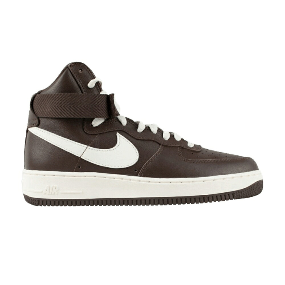 ナイキ 空軍 \u0027CHOCOLATE\u0027 スニーカー メンズ NIKE AIR FORCE 1 HI RETRO QS / CHOCOLATE SAIL