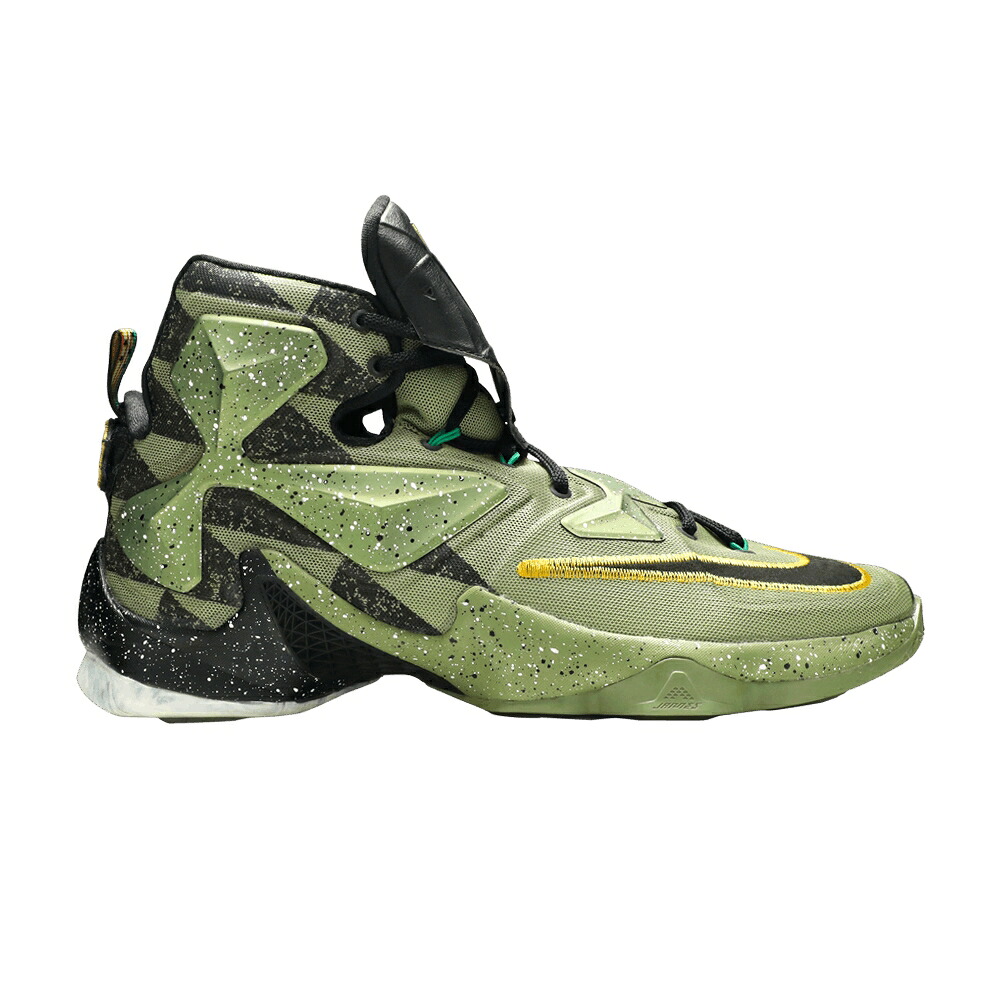 ナイキ レブロン サー青二才 黒いこと 黒いこと \u0027ALL LIGHTS\u0027 スニーカー メンズ NIKE LEBRON 13 STAR - NORTHERN / ALLIGATOR BLACK MULTI COLOR