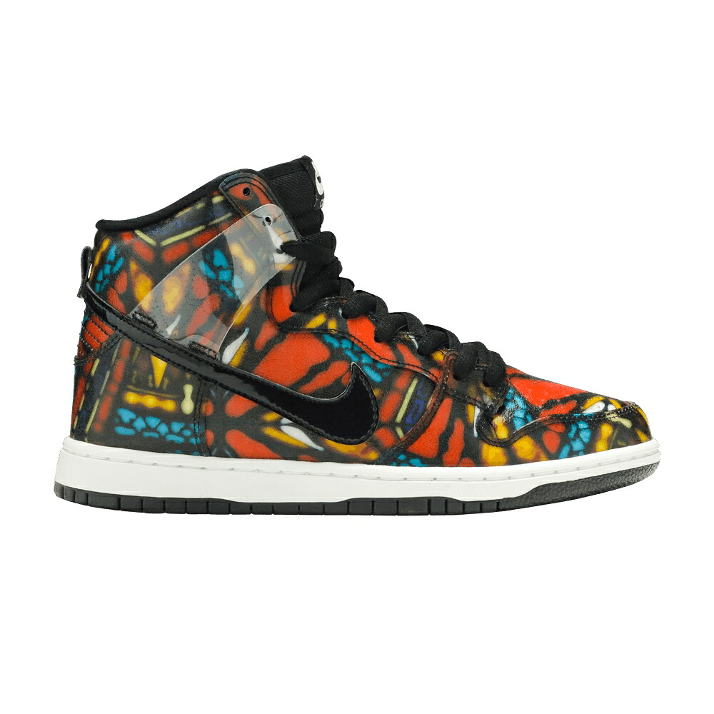 ナイキ エスビー ダンク 御機嫌 ダンクハイ \u0027STAINED GLASS\u0027 スニーカー メンズ NIKE CONCEPTS X SB DUNK HIGH / MULTI MULTI