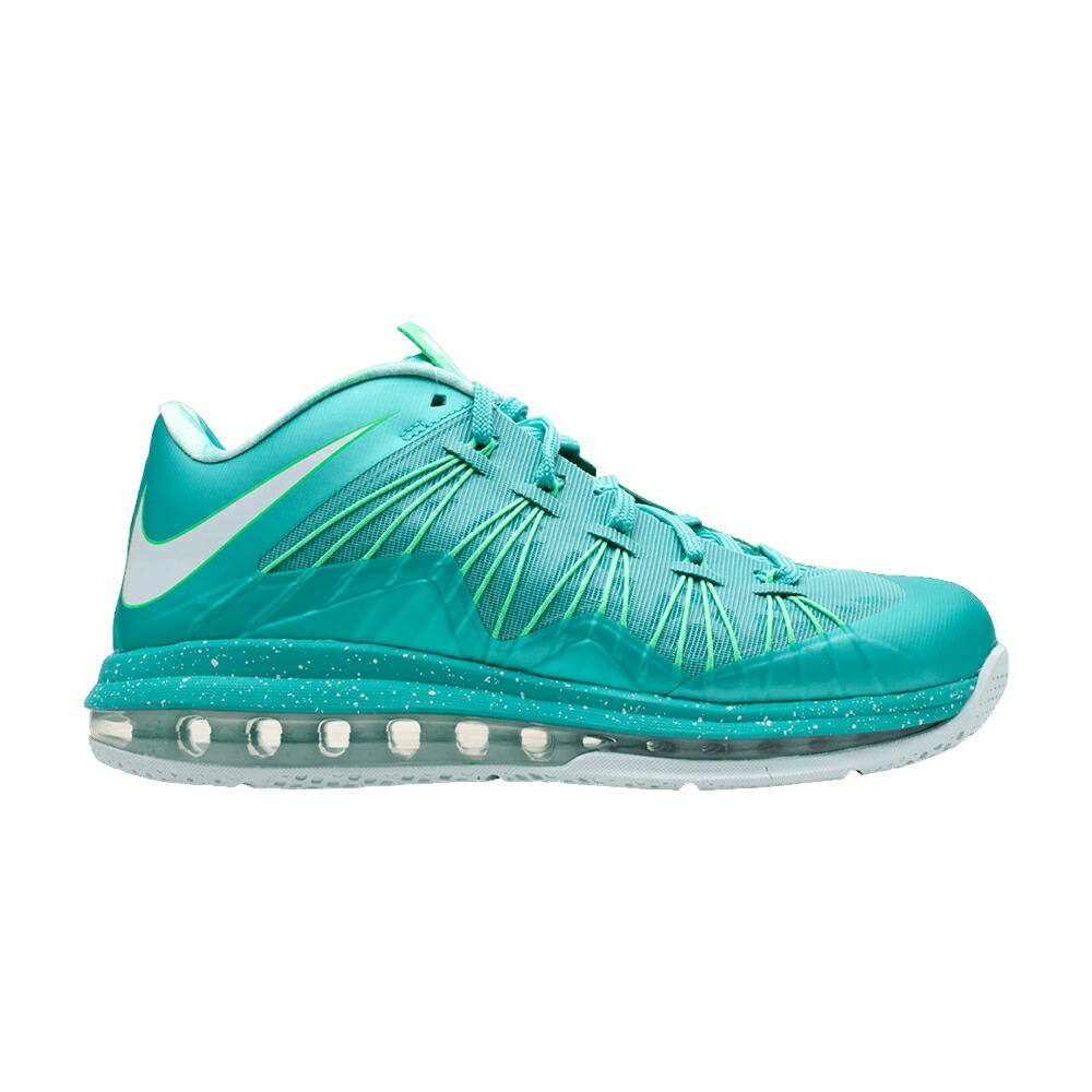 ナイキ マックス レブロン エアマックス EASTER スニーカー メンズ NIKE AIR MAX LEBRON 10 LOW / CRYSTAL MINT FIBERGLASS POISON